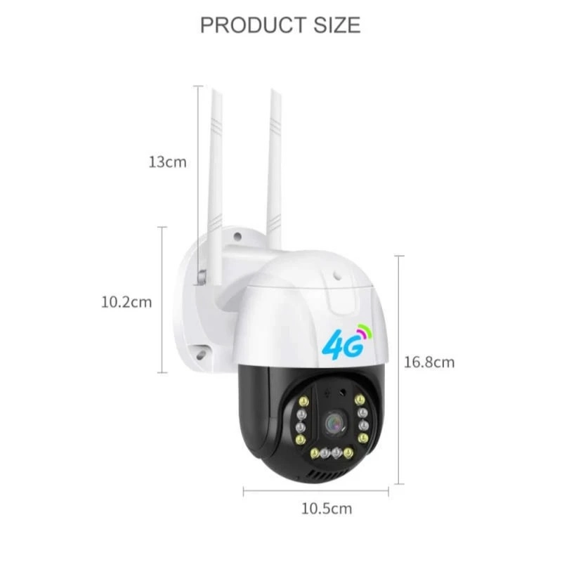 Image of P20 camera dimensions